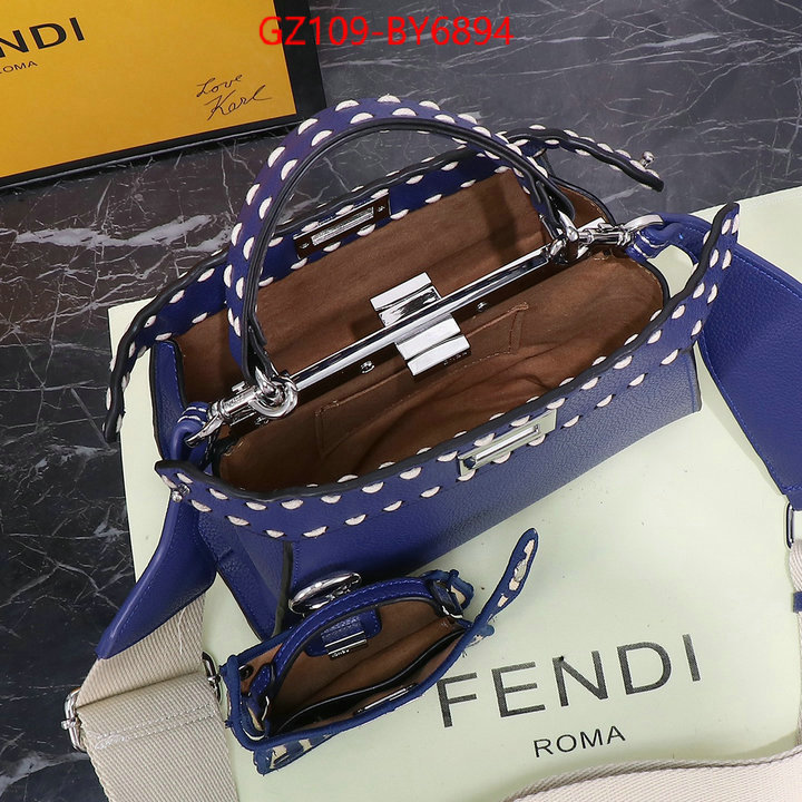 Fendi Bags(4A)-Peekaboo brand designer replica ID: BY6894 $: 109USD