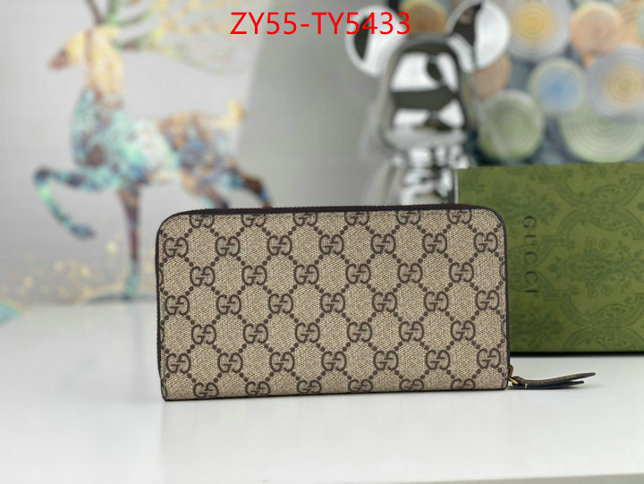 Gucci Bags(4A)-Wallet- brand designer replica ID: TY5433 $: 55USD