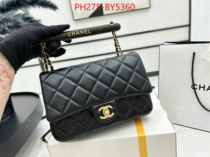 Chanel Bags(TOP)-Diagonal- top sale ID: BY5360 $: 275USD