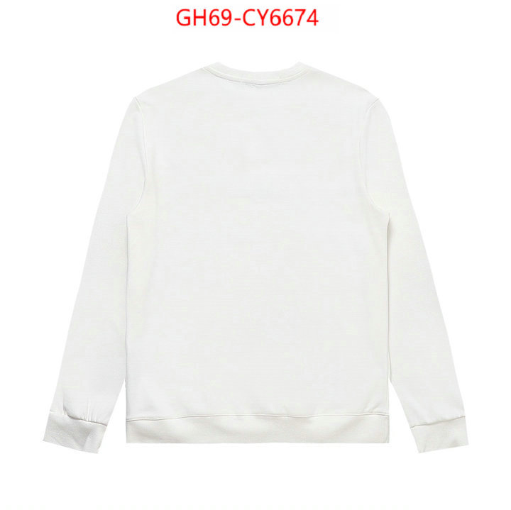 Clothing-Givenchy best quality fake ID: CY6674 $: 69USD