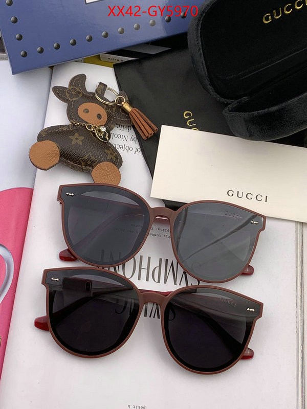 Glasses-Gucci luxury fake ID: GY5970 $: 42USD