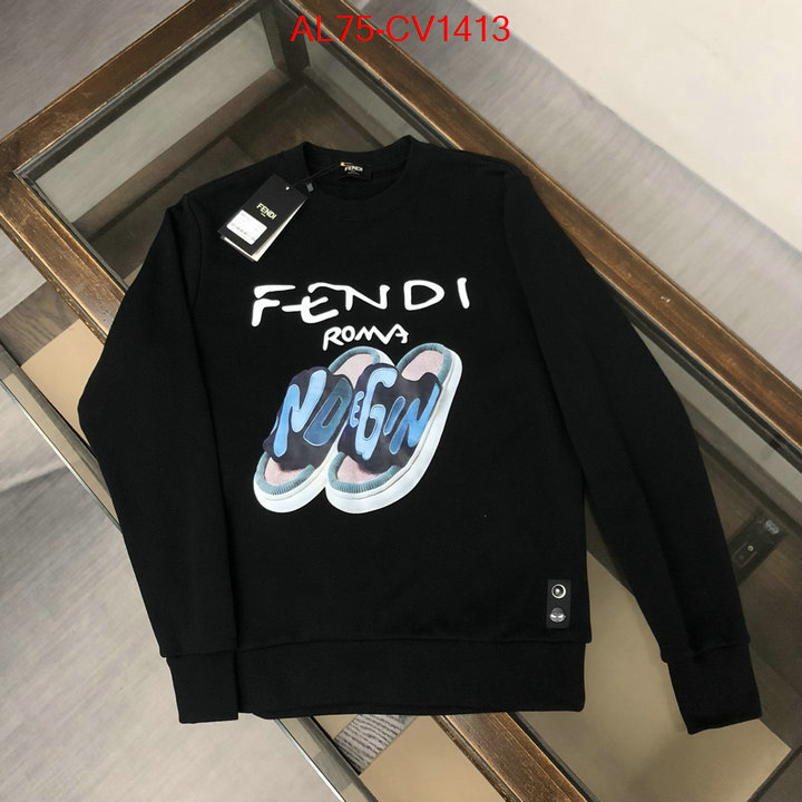Clothing-Fendi exclusive cheap ID: CV1413 $: 75USD