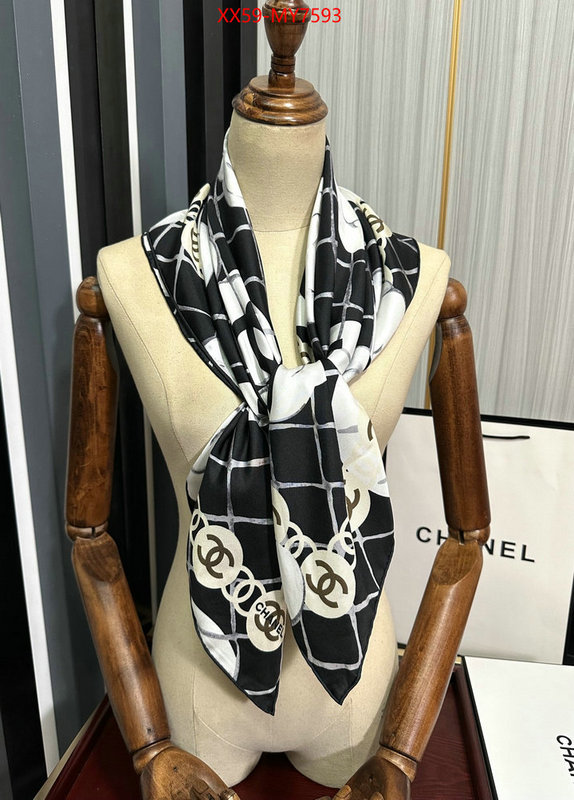 Scarf-Chanel fake cheap best online ID: MY7593 $: 59USD