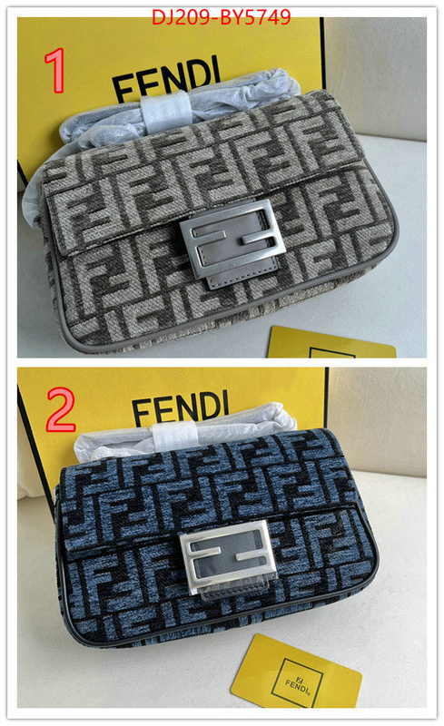 Fendi Bags(TOP)-Baguette best aaaaa ID: BY5749 $: 209USD