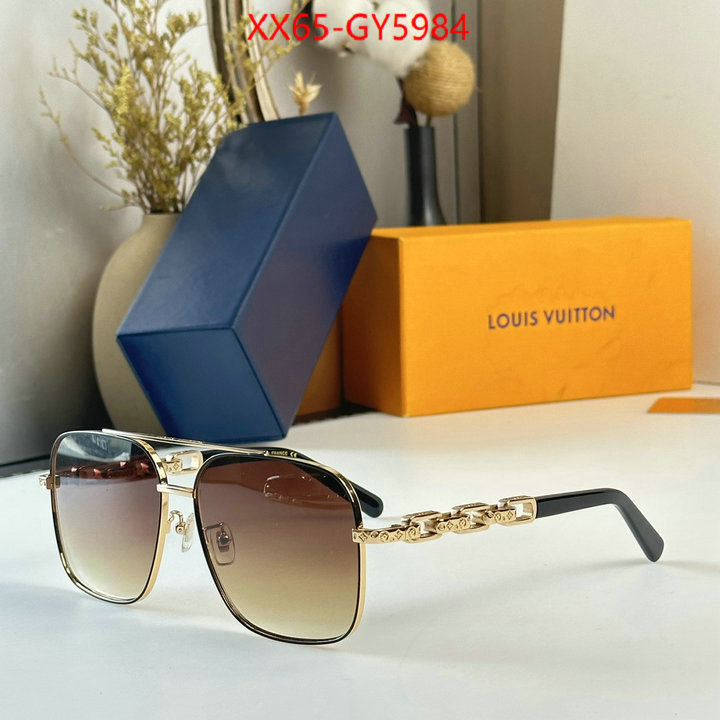 Glasses-LV replica 1:1 high quality ID: GY5984 $: 65USD