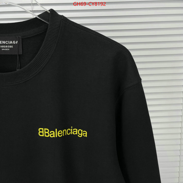 Clothing-Balenciaga high quality happy copy ID: CY8192 $: 69USD