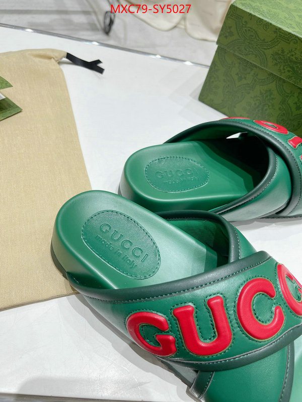 Men Shoes-Gucci high quality perfect ID: SY5027 $: 79USD