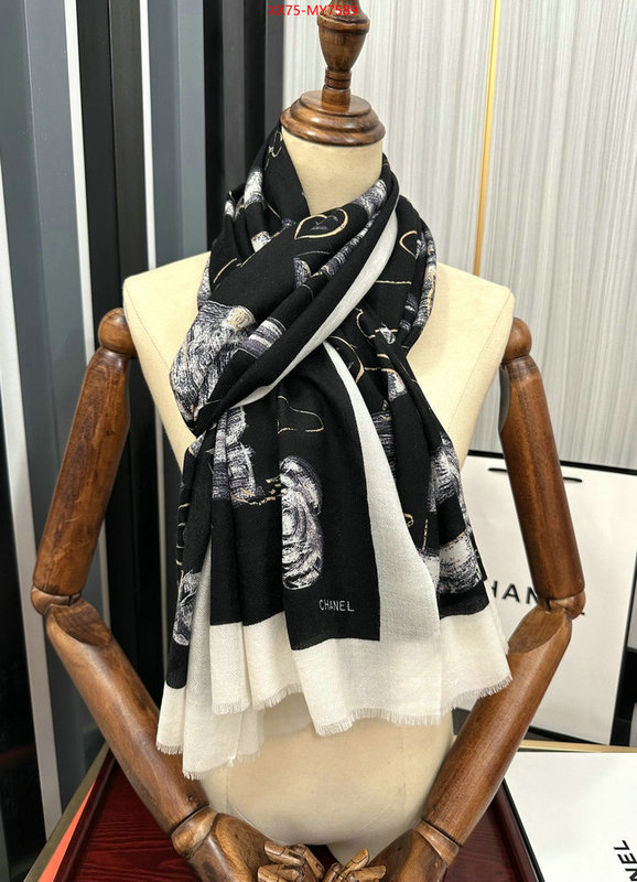 Scarf-Chanel what is top quality replica ID: MY7589 $: 75USD