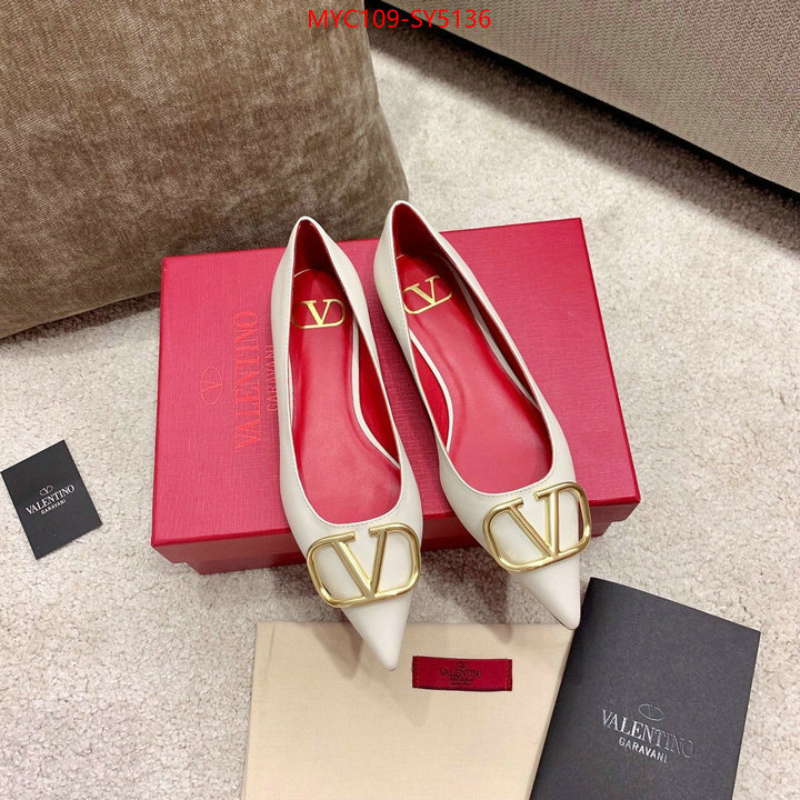 Women Shoes-Valentino best replica new style ID: SY5136 $: 109USD