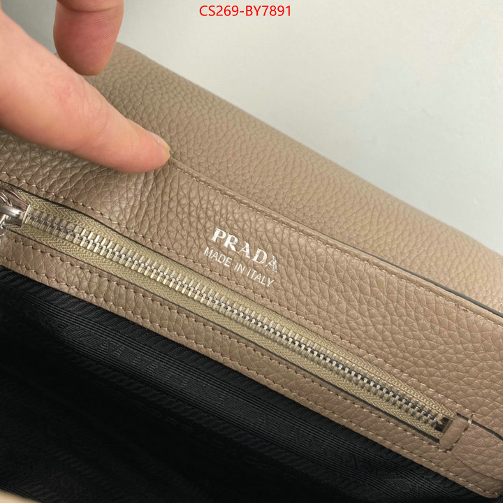 Prada Bags (TOP)-Diagonal- replica best ID: BY7891 $: 269USD