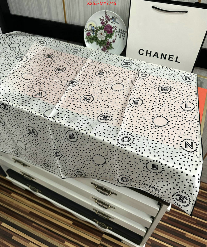 Scarf-Chanel designer wholesale replica ID: MY7745 $: 55USD
