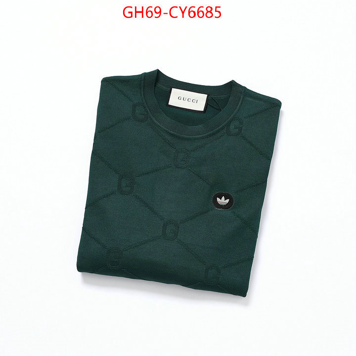 Clothing-Gucci cheap online best designer ID: CY6685 $: 69USD