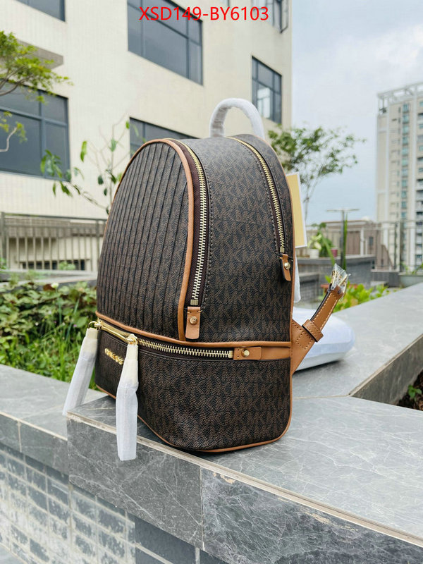 Michael Kors Bags(TOP)-Backpack- counter quality ID: BY6103 $: 149USD