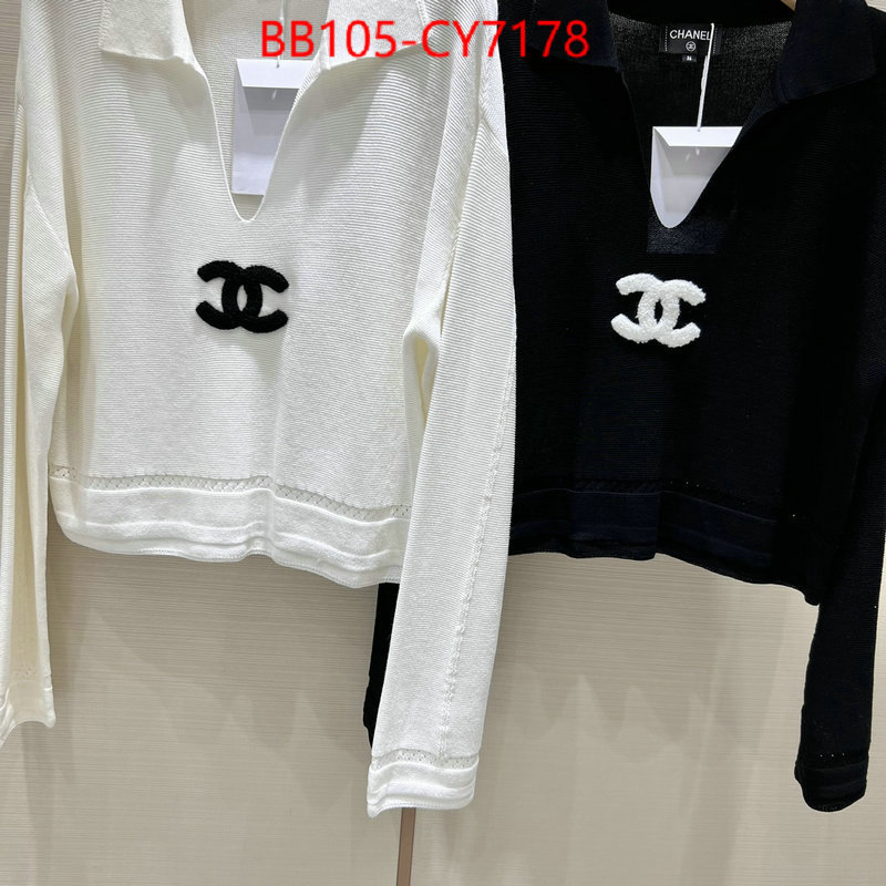 Clothing-Chanel replcia cheap from china ID: CY7178 $: 105USD