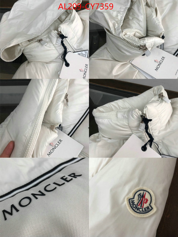 Down jacket Men-Moncler replica ID: CY7359 $: 209USD