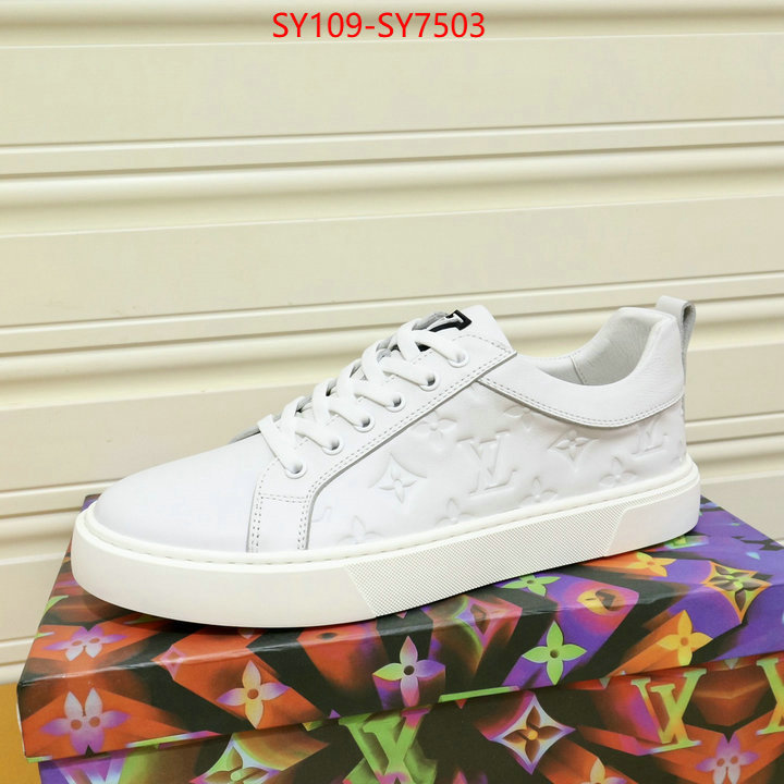 Men Shoes-LV fake high quality ID: SY7503 $: 109USD