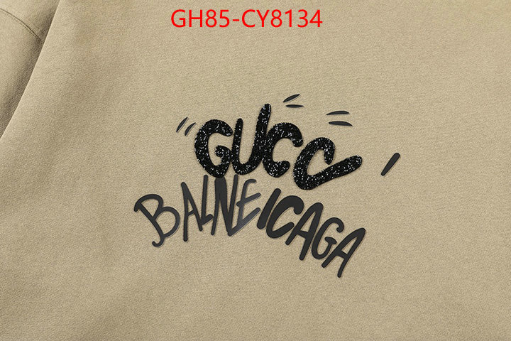 Clothing-Gucci best luxury replica ID: CY8134 $: 85USD