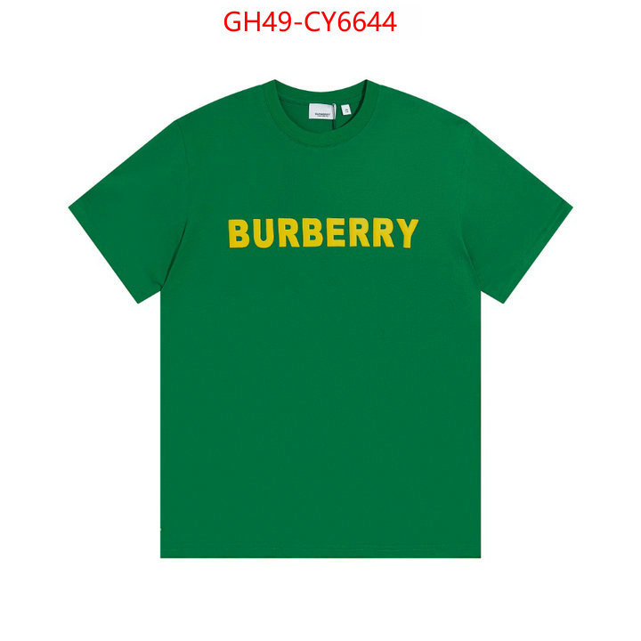 Clothing-Burberry high quality online ID: CY6644 $: 49USD