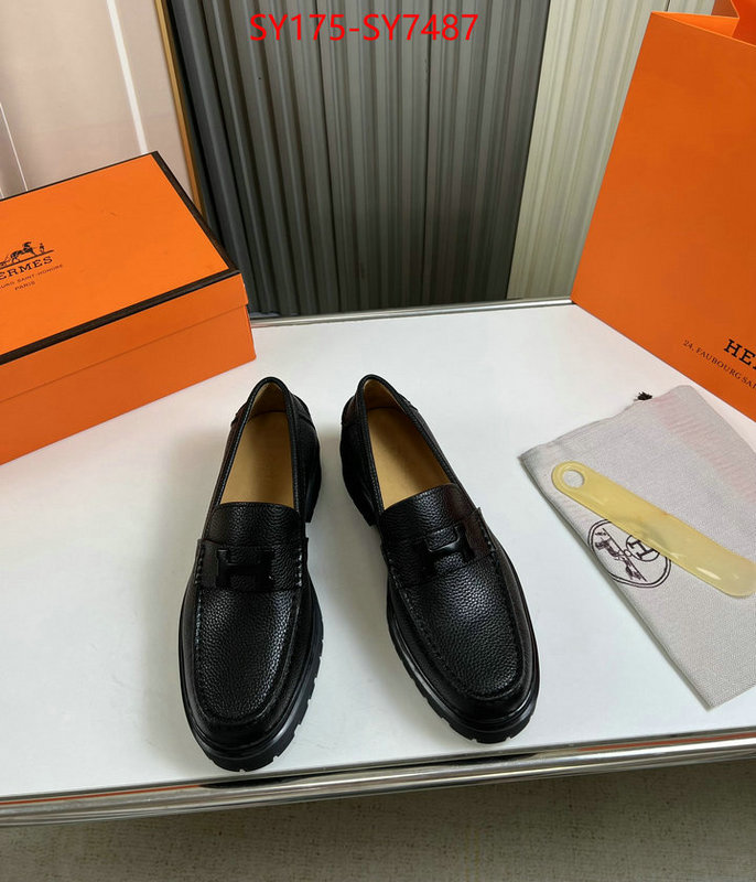 Men Shoes-Hermes what is a counter quality ID: SY7487 $: 175USD