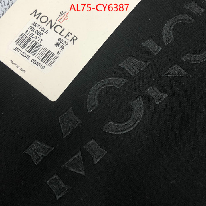 Clothing-Moncler can you buy knockoff ID: CY6387 $: 75USD