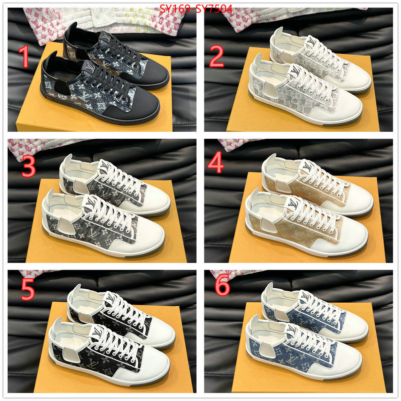 Men Shoes-LV luxury 7 star replica ID: SY7504 $: 169USD