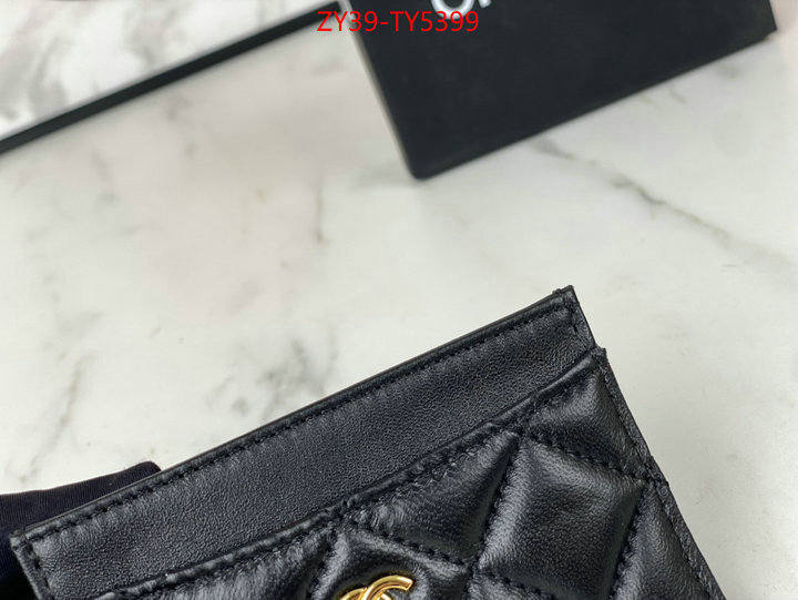 Chanel Bags(4A)-Wallet- best quality designer ID: TY5399 $: 39USD