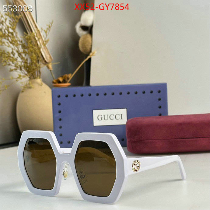 Glasses-Gucci buy cheap ID: GY7854 $: 52USD