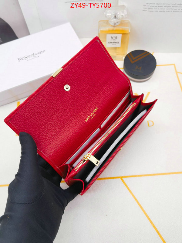 YSL Bags(4A)-Wallet- designer wholesale replica ID: TY5700 $: 49USD