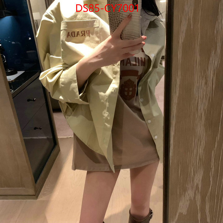 Clothing-Prada replica ID: CY7001 $: 85USD