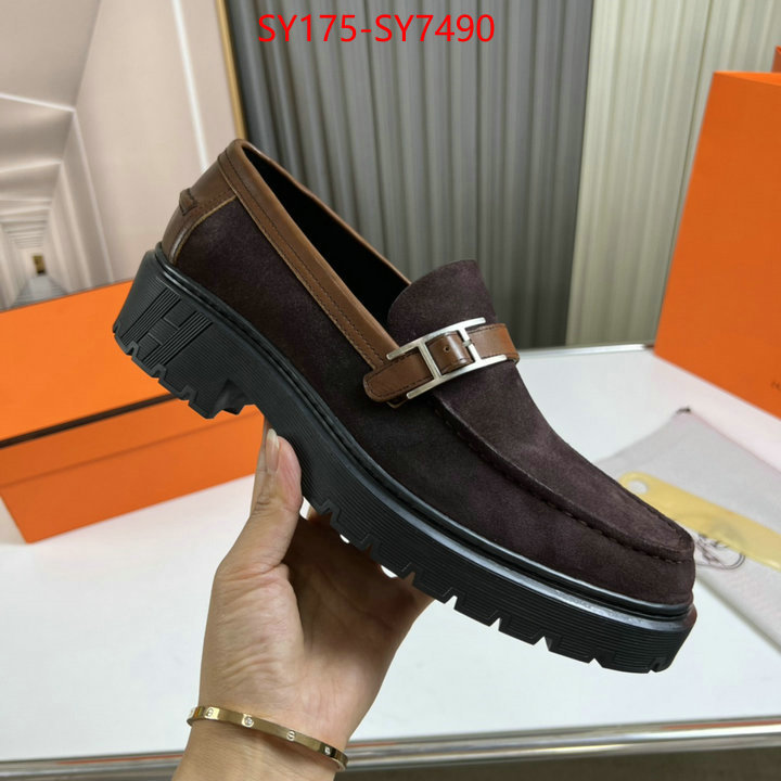 Men Shoes-Hermes quality aaaaa replica ID: SY7490 $: 175USD