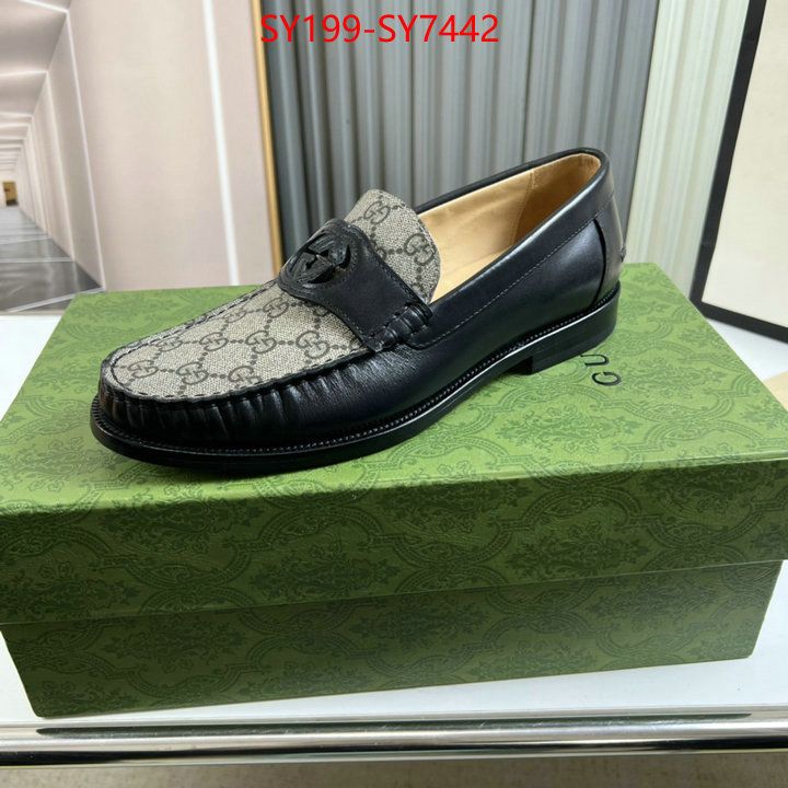 Men Shoes-Gucci top quality replica ID: SY7442 $: 199USD