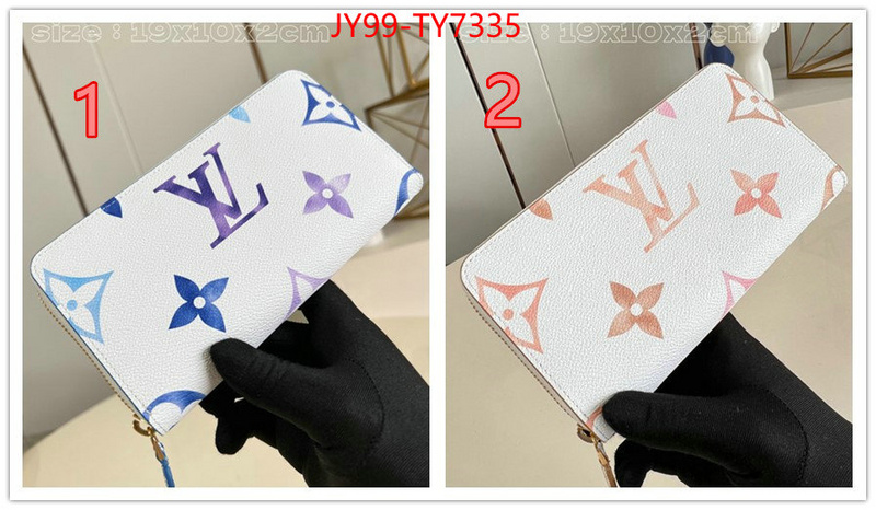 LV Bags(TOP)-Wallet what's best ID: TY7335 $: 99USD