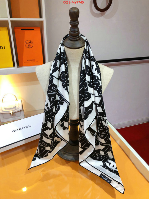 Scarf-Chanel designer ID: MY7740 $: 55USD