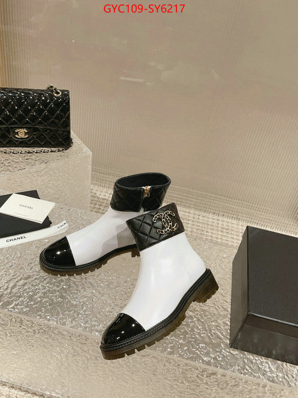 Women Shoes-Chanel luxury cheap replica ID: SY6217 $: 109USD