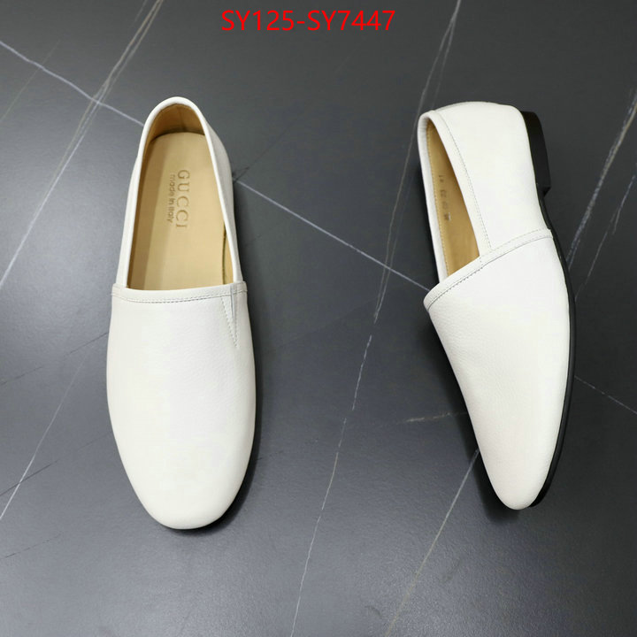 Men Shoes-Gucci where to buy high quality ID: SY7447 $: 125USD