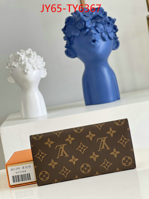 LV Bags(TOP)-Wallet copy aaaaa ID: TY6367 $: 65USD