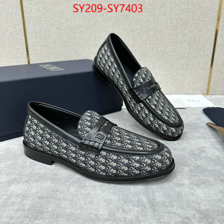 Men shoes-Dior what best designer replicas ID: SY7403 $: 209USD