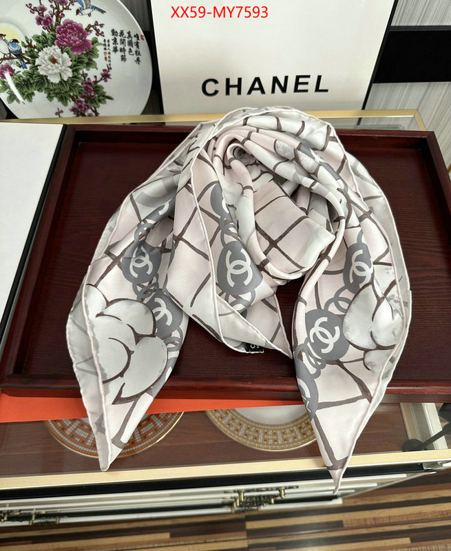 Scarf-Chanel fake cheap best online ID: MY7593 $: 59USD