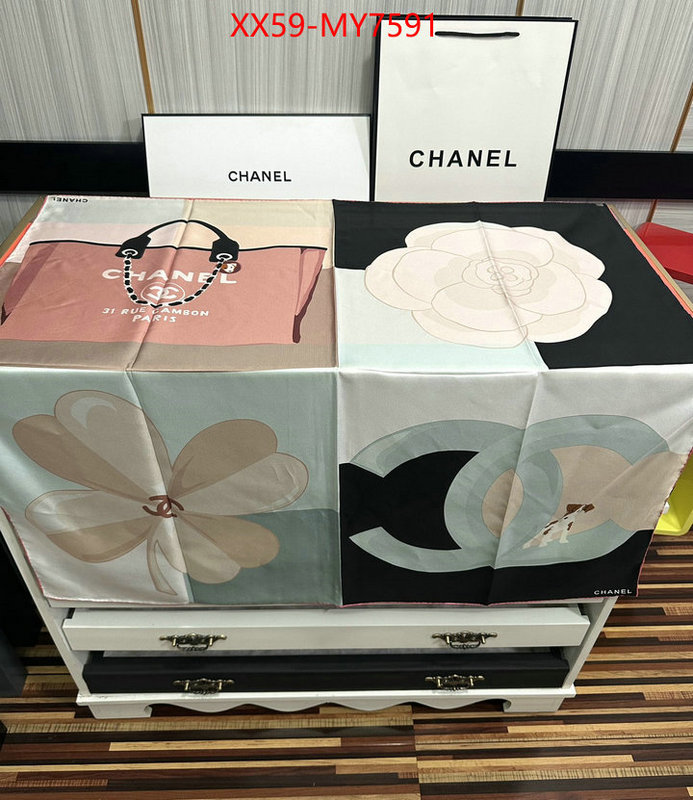 Scarf-Chanel perfect quality designer replica ID: MY7591 $: 59USD