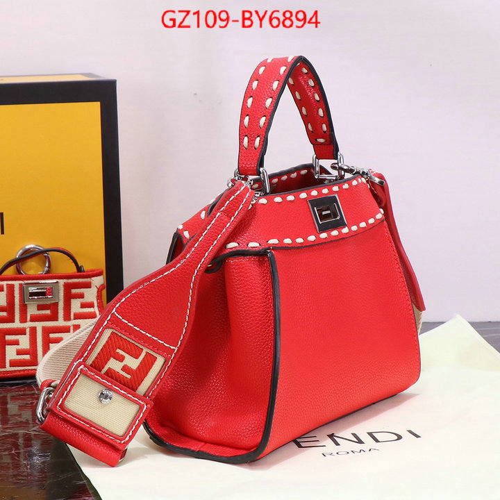 Fendi Bags(4A)-Peekaboo brand designer replica ID: BY6894 $: 109USD