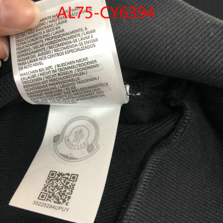 Clothing-Moncler for sale online ID: CY6394 $: 75USD