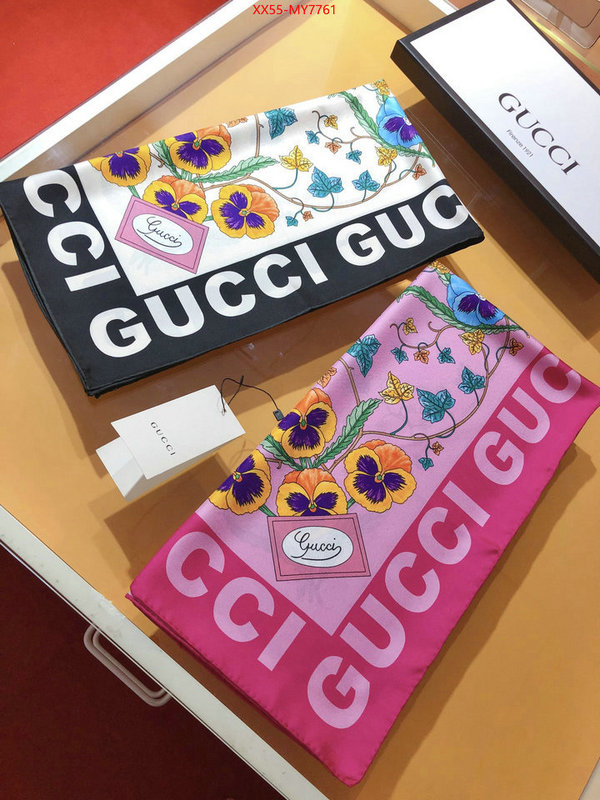 Scarf-Gucci shop cheap high quality 1:1 replica ID: MY7761 $: 55USD
