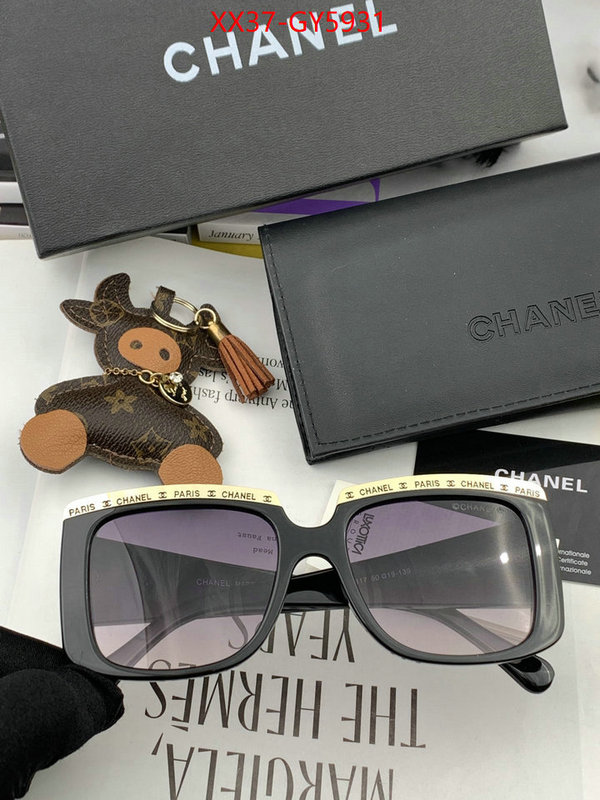 Glasses-Chanel aaaaa+ replica ID: GY5931 $: 37USD