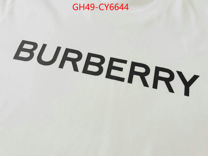 Clothing-Burberry high quality online ID: CY6644 $: 49USD