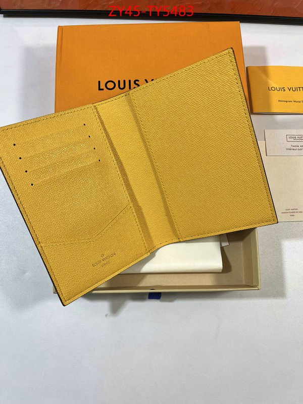 LV Bags(4A)-Wallet 1:1 replica ID: TY5483 $: 45USD