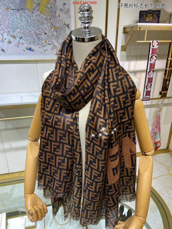 Scarf-Fendi luxury 7 star replica ID: MY7669 $: 82USD