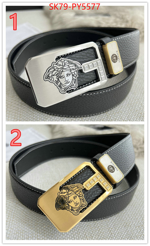 Belts-Versace cheap wholesale ID: PY5577 $: 79USD