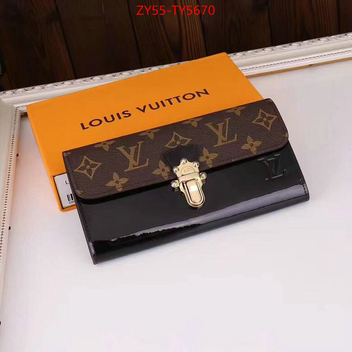 LV Bags(4A)-Wallet where to buy fakes ID: TY5670 $: 55USD