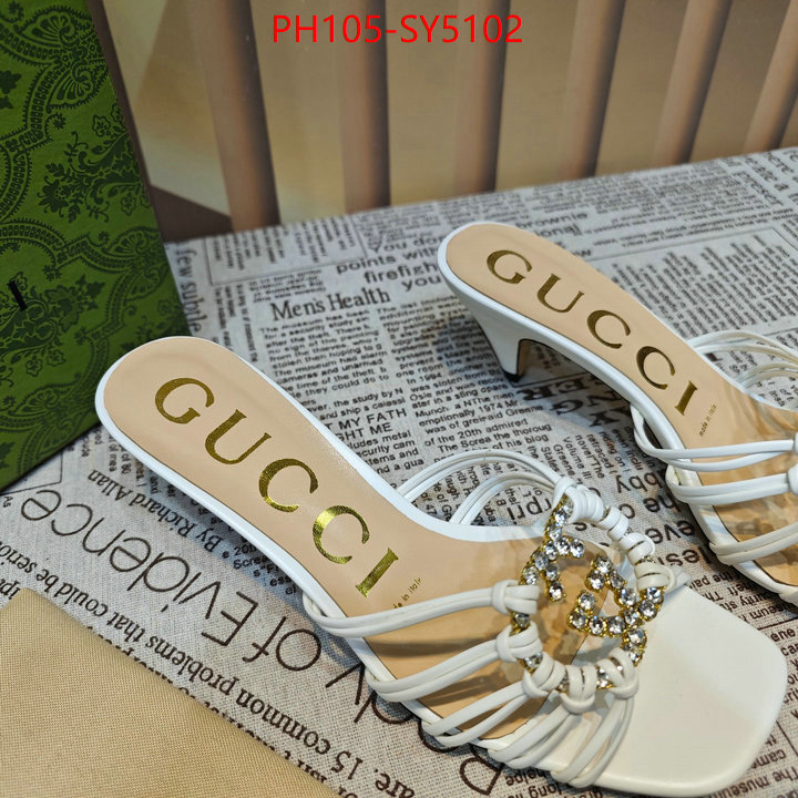 Women Shoes-Gucci 1:1 replica ID: SY5102 $: 105USD