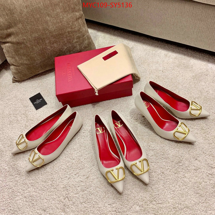 Women Shoes-Valentino best replica new style ID: SY5136 $: 109USD